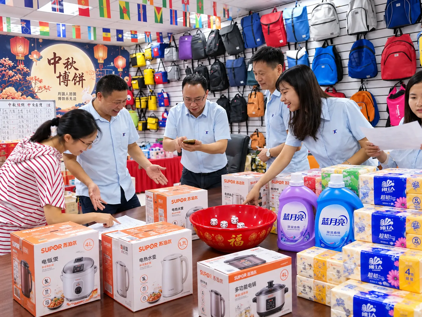 Mid‑Autumn Festival Bo Bing Gathering